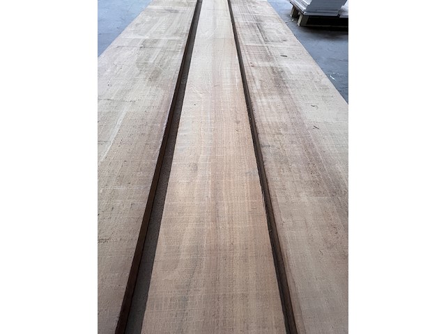 29m² afrormosia 1e keus ovendroog gezaagd wisselende breedte - afbeelding 5 van  5