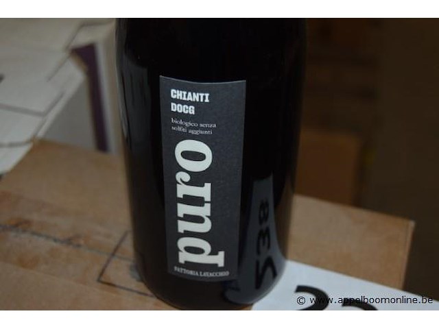 29x fles rode wijn, fattoria lavacchio, puro chianti docg, 2020, 75cl - afbeelding 2 van  4