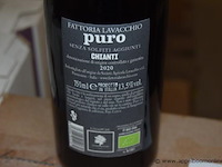 29x fles rode wijn, fattoria lavacchio, puro chianti docg, 2020, 75cl - afbeelding 3 van  4