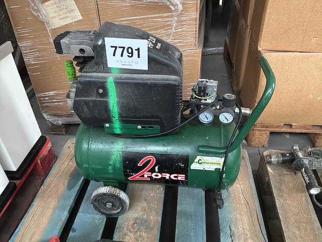 2force hp2.0 luchtcompressor - afbeelding 1 van  3