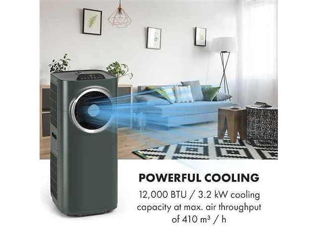 2k 1200 btu 3-in-1 airconditioner - afbeelding 2 van  3