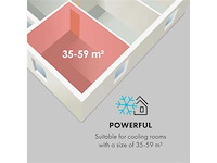 2k 3-in-1 airconditioner 12000 btu wordt aangestuurd via app-antraciet - afbeelding 4 van  4