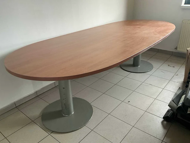 2m80 op 1m20 vergadertafel - afbeelding 1 van  3
