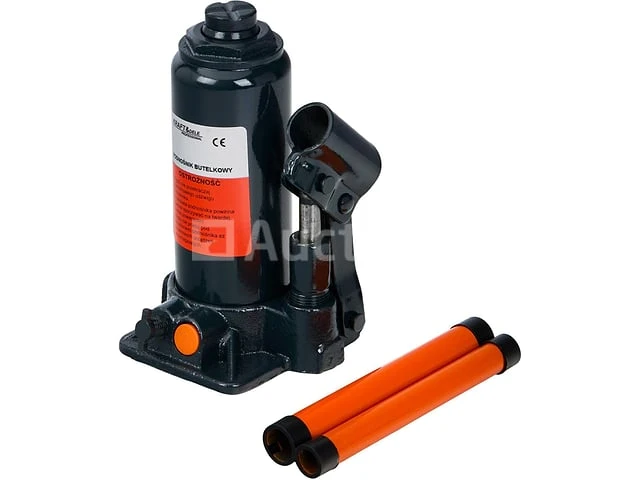 2t bottle jack 148-280mm kraft&dele - afbeelding 1 van  3