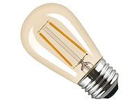 2w 2000k st45 amber filament shockproof led bulb (400x) - afbeelding 3 van  4