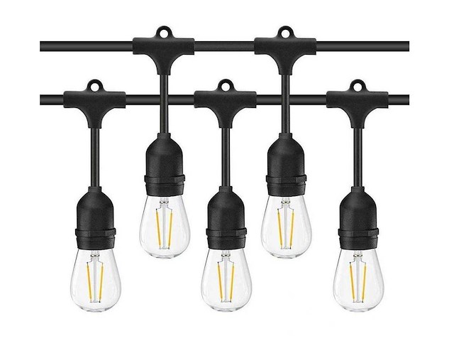 2w 2700k st45 filament shockproof led bulb (200x) - afbeelding 4 van  10