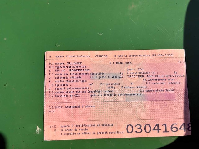 2wd landbouwtractor - afbeelding 30 van  36