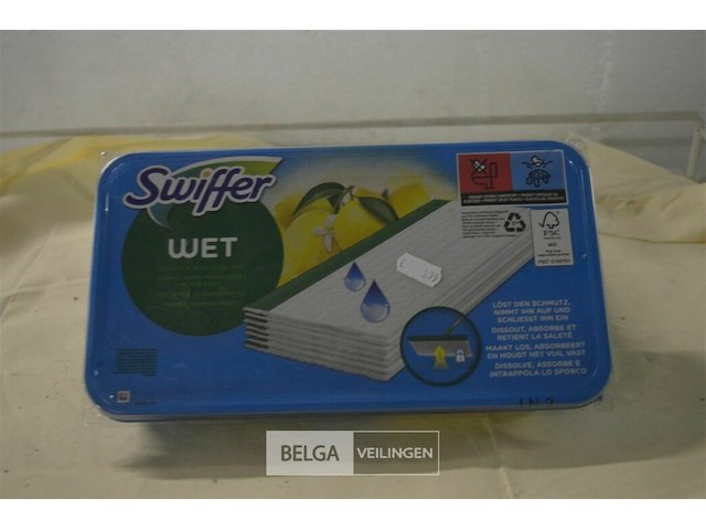 2x 12 doekjes swiffer wet - afbeelding 1 van  2