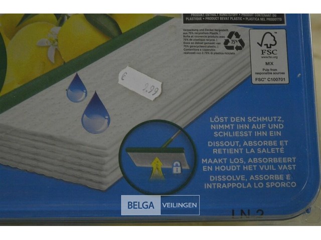 2x 12 doekjes swiffer wet - afbeelding 2 van  2