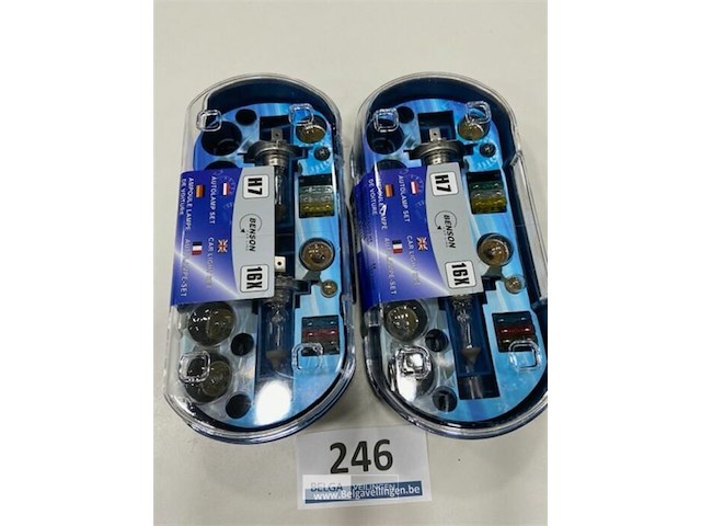 2x 16 delig autolampenset h7 - afbeelding 3 van  3