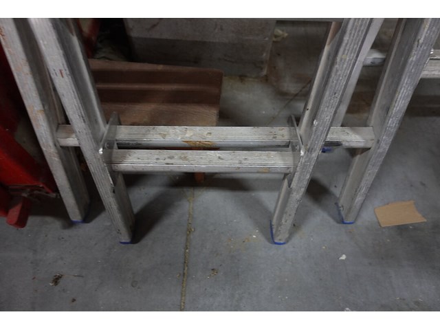 2x 2-delige alu ladder - afbeelding 5 van  5