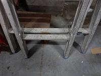 2x 2-delige alu ladder - afbeelding 5 van  5