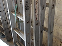 2x 2-delige alu ladder - afbeelding 5 van  6
