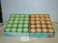 2x 20 kaarsen 64mm ø52mm - afbeelding 1 van  3