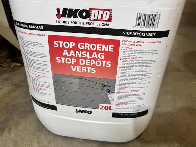 2x 20l iko pro stop groen - afbeelding 2 van  2