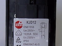 2x 240v 4-pins nvr ontgrendelingsschakelaar - afbeelding 3 van  4