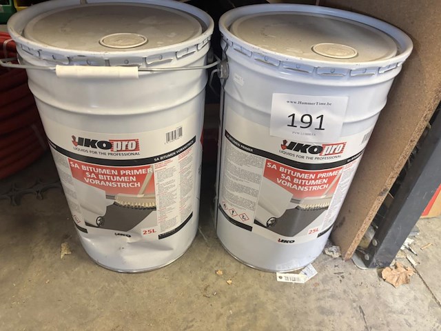 2x 25l iko pro sa bitumen primer - afbeelding 1 van  2