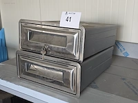 (2x) (2x) inox lades nn
