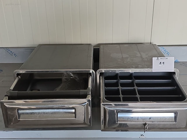 (2x) (2x) inox lades nn - afbeelding 2 van  3