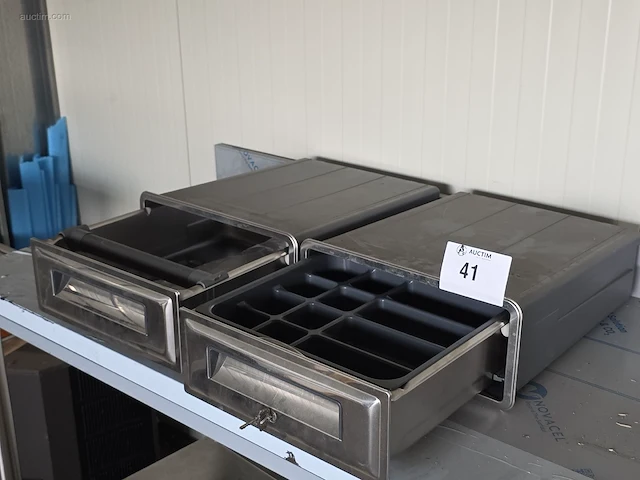 (2x) (2x) inox lades nn - afbeelding 3 van  3