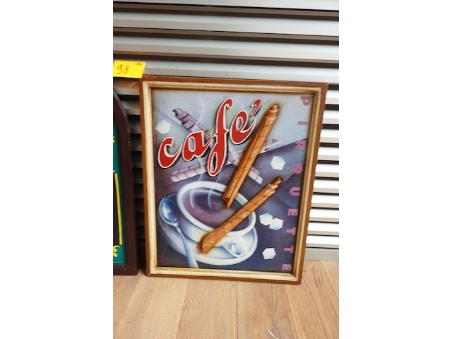 2x 3d relief houten wandbord - afbeelding 2 van  3