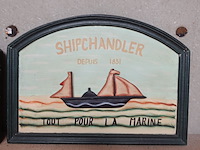 2x 3d relief houten wandbord - afbeelding 2 van  4