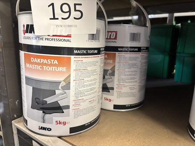 2x 5kg iko pro dakpasta - afbeelding 1 van  2