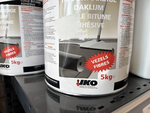 2x 5kg iko pro hoogwaardige daklijm - afbeelding 2 van  2