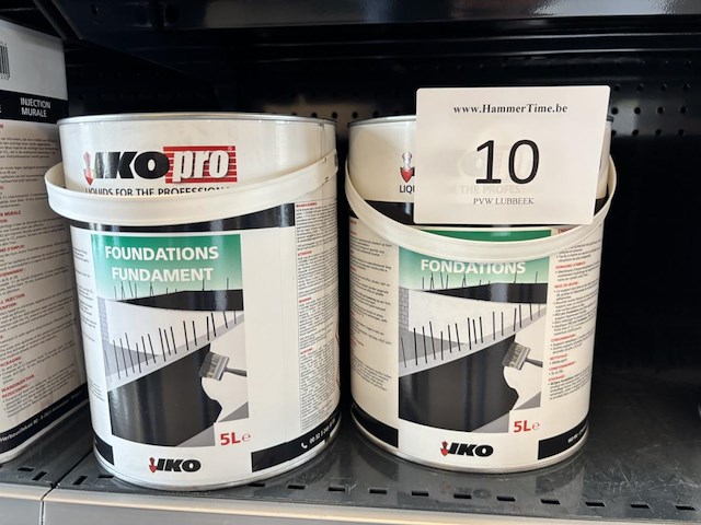2x 5l iko pro fundering - afbeelding 1 van  2