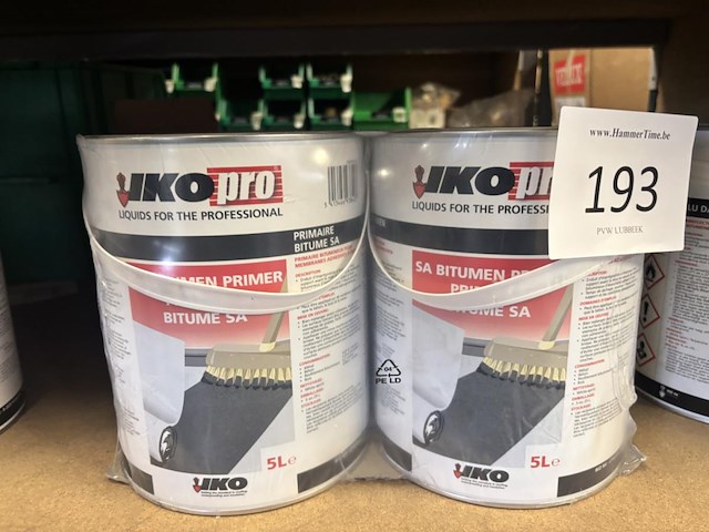 2x 5l iko pro sa bitumen primer - afbeelding 1 van  2