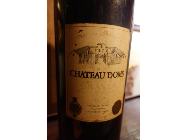 2x 600cl chateau doms graves 1982 - afbeelding 2 van  6