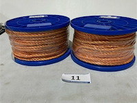 2x 70 meter polypropyleen touw diameter 6mm - afbeelding 1 van  3