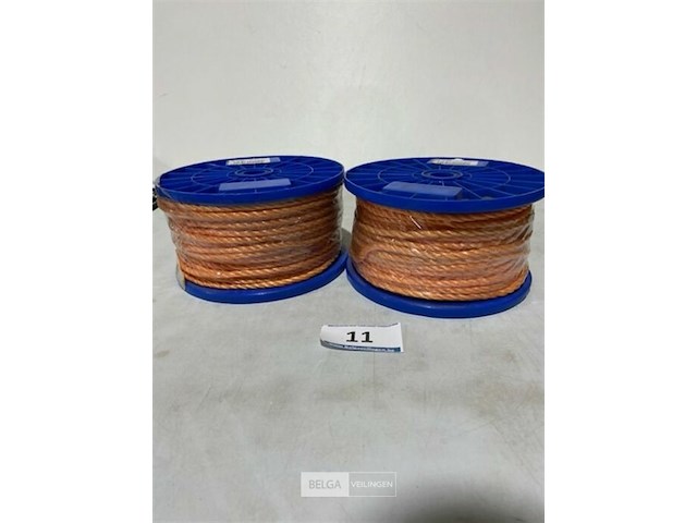 2x 70 meter polypropyleen touw diameter 6mm - afbeelding 3 van  3