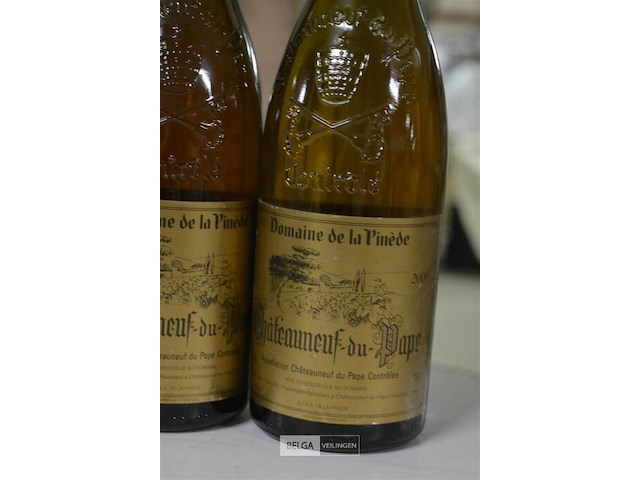 2x 750ml château neuf du pape 2000 - afbeelding 2 van  3