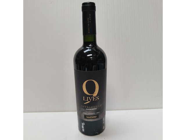2x 75cl 9 lives intriguing - afbeelding 1 van  2