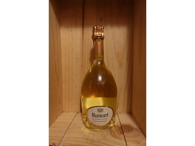 2x 75cl champagne ruinart blanc de blancs - afbeelding 1 van  3