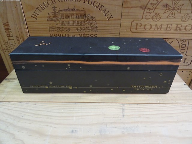 2x 75cl champagne taittinger amadou sow - afbeelding 3 van  8