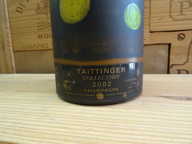 2x 75cl champagne taittinger amadou sow - afbeelding 6 van  8