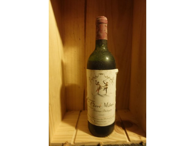 2x 75cl chateau clerc milon 1985 - afbeelding 1 van  3