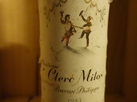 2x 75cl chateau clerc milon 1985 - afbeelding 2 van  3