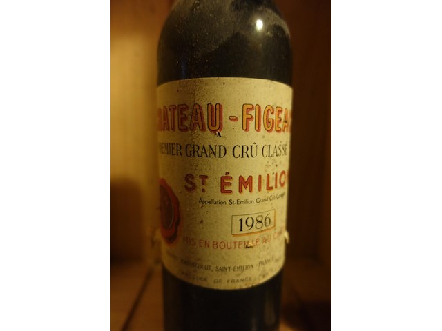 2x 75cl chateau-figeac premier grand cru classe st-emilion 1986 - afbeelding 2 van  3