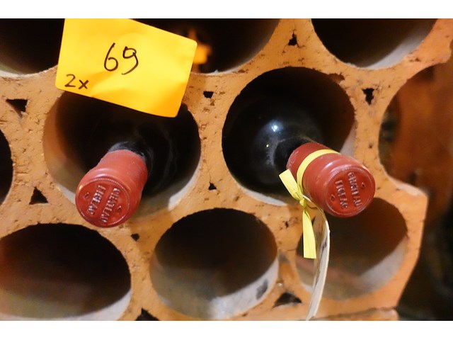 2x 75cl chateau-figeac premier grand cru classe st-emilion 1986 - afbeelding 3 van  3