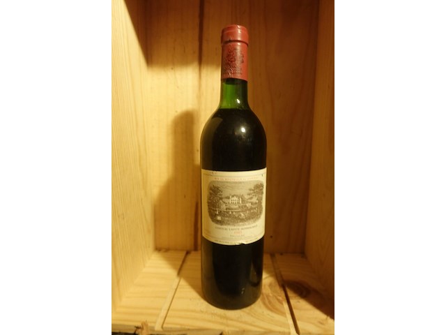 2x 75cl chateau lafite rotschild 1983 - afbeelding 1 van  2