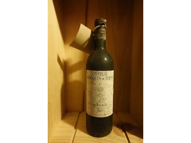 2x 75cl chateau marquis de terme 1984 - afbeelding 1 van  2