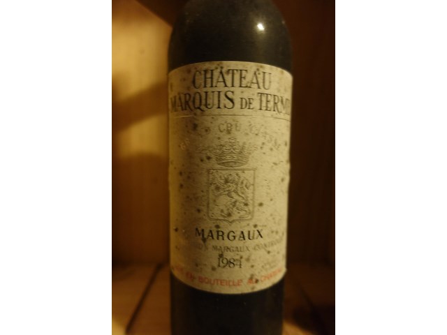 2x 75cl chateau marquis de terme 1984 - afbeelding 2 van  2
