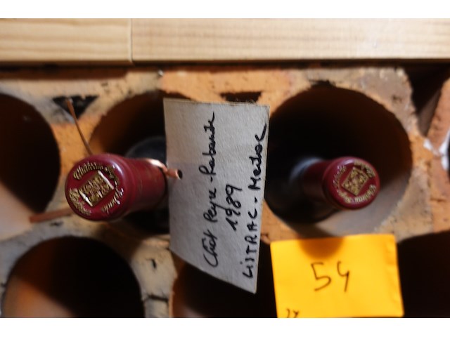 2x 75cl chateau peyre-lebade 1989 - afbeelding 3 van  3