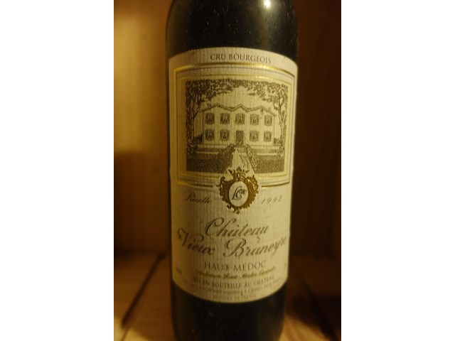 2x 75cl chateau vieux braneyre 1992 - afbeelding 2 van  3