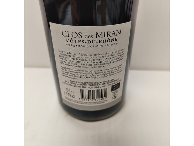 2x 75cl clos des miran vin biologique - afbeelding 2 van  4