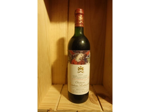 2x 75cl mouton rotschild 1985 - afbeelding 1 van  3