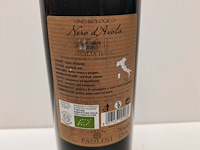 2x 75cl paolini nero d'avola vino biologico - afbeelding 2 van  2